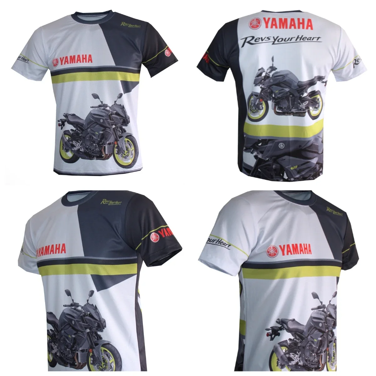 

New 2025/26 Hot Yamaha Motorcycle Team Jersey Quick Drying Breathable Racing Suit Summer T-Shirt Adult Unisex Fashion Top Moto
