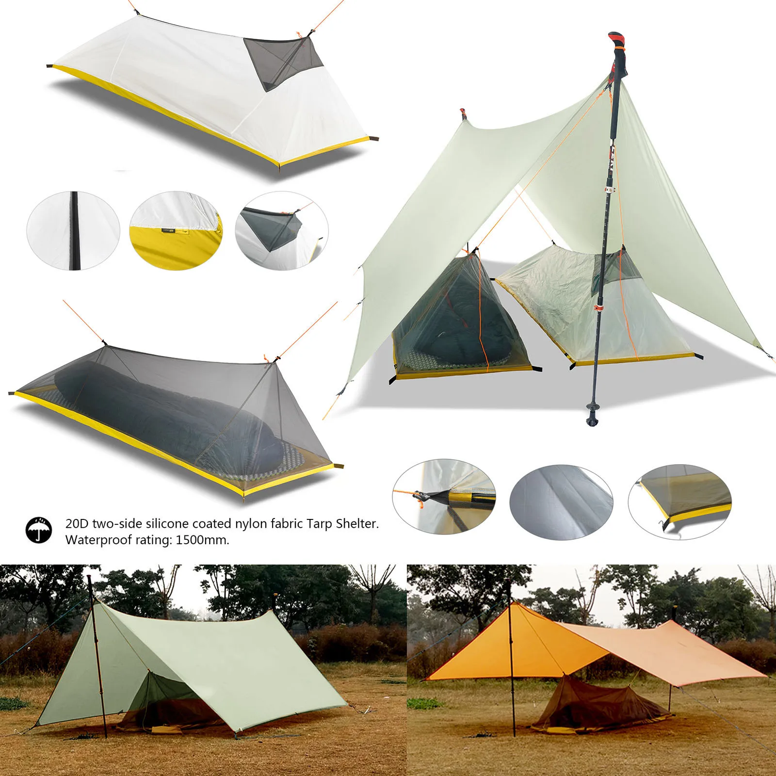 

1 шт., 450 г, солнцезащитный козырек, двусторонний силиконовый брезент, сверхлегкий солнцезащитный козырек, пляжная палатка, беседка, тент, навес, тафта, брезент, палатка для кемпинга