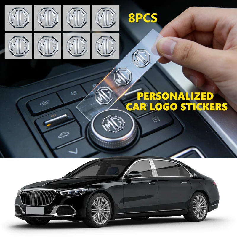 Car Body Sticker Emblem Auto Interior Exterior Decor Universal For MG Cyberster 3 5 6 7 ZS ES5 ONE HS 4 EV