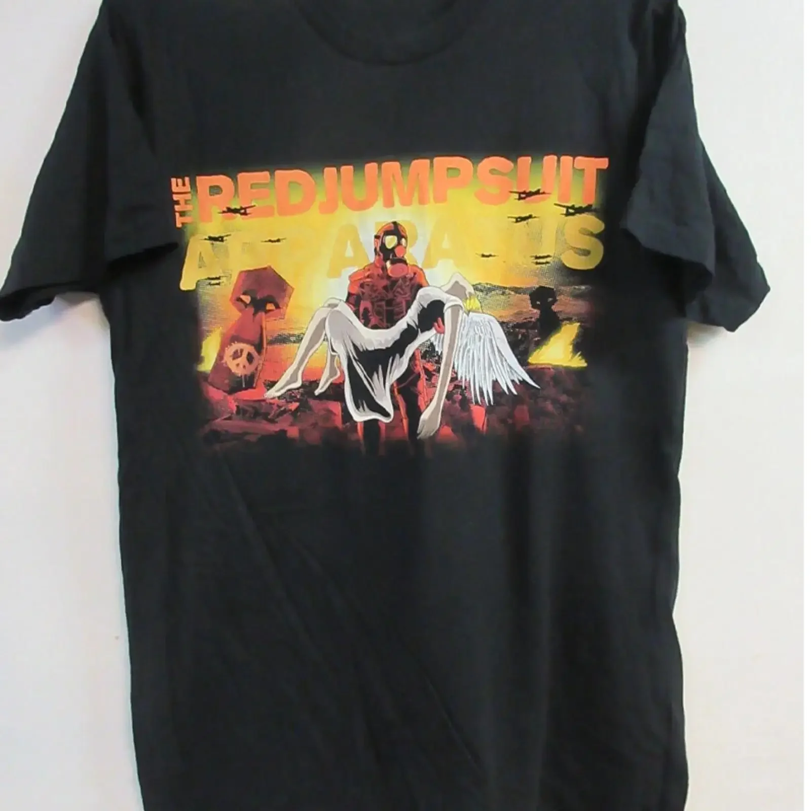VTG The Red Jumpsuit Apparatus T Shirt All Size Fan AL1047 vintage Washed Slightly streetwear Casual Breathable homme