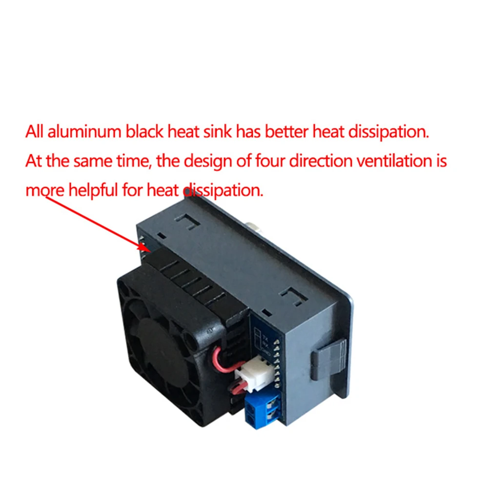 XY-FZ35 DC 5–30 V elektronischer Lasttester, 5 A, 35 W, Konstantstrom, Batterietester, Entladekapazitätsmesser, DC 1,5–25 V – Detail 2