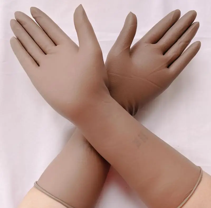 Gants de lavage de la vaisselle, 1 paire, en caoutchouc, pour l\'entretien de la maison