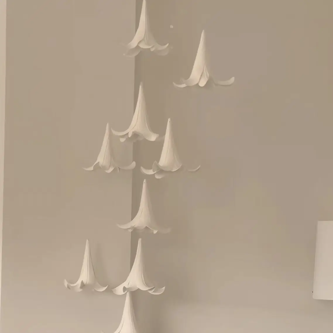 Atmosphere New Home Decoration Lily Diy Decoration Decoration Decoration Atmosphere Suspended Ceiling Decoration Value Decoratio
