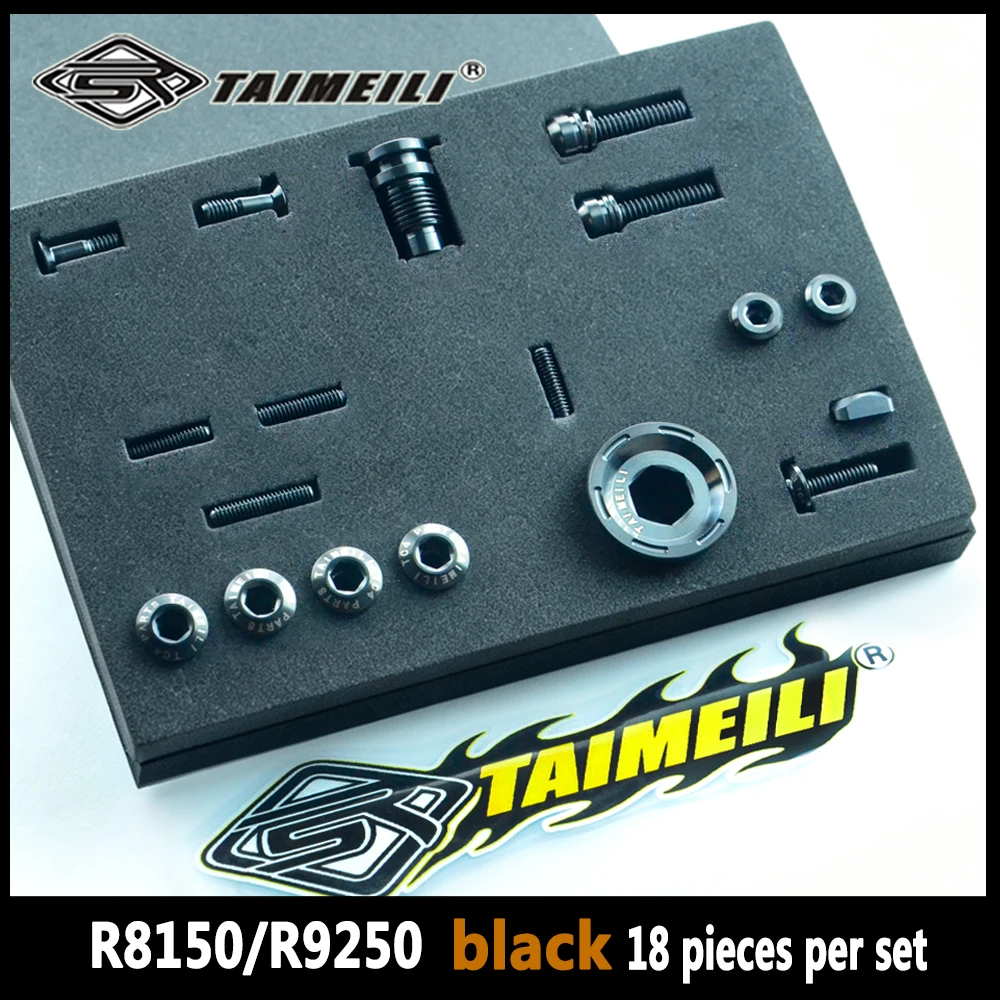 TAIMEILI Titanium alloy screw bicycle transmission R8000/9100/8150/9250 kit upgrade set screws