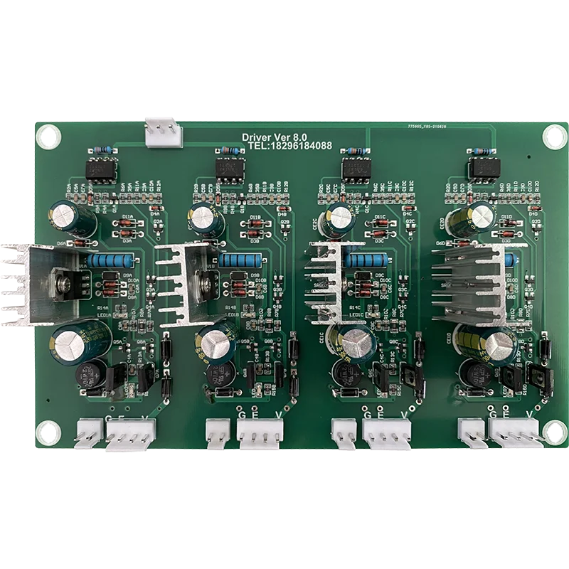 Induction Heating H-bridge Four Channel Drive Module Control Negative Pressure Shutdown Circuit Board Overcurrent Protection