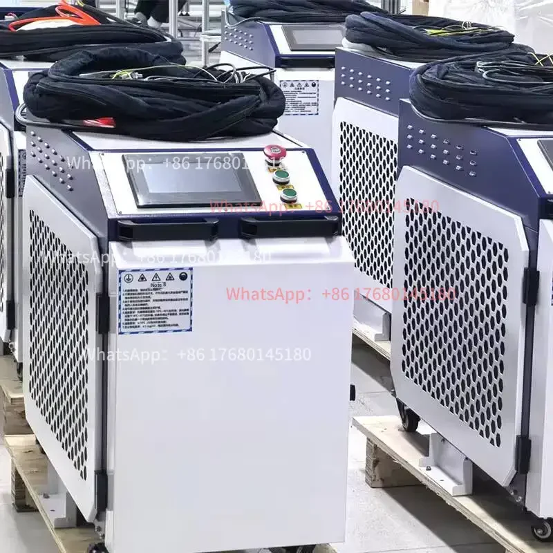High Power Handheld Water-Cooled Fiber Laser Welder For Stainless Steel And Metal Welding