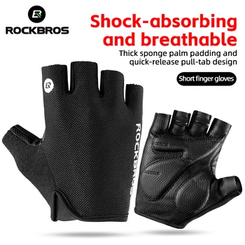 Breathable Half Finger Cycling Gloves 1