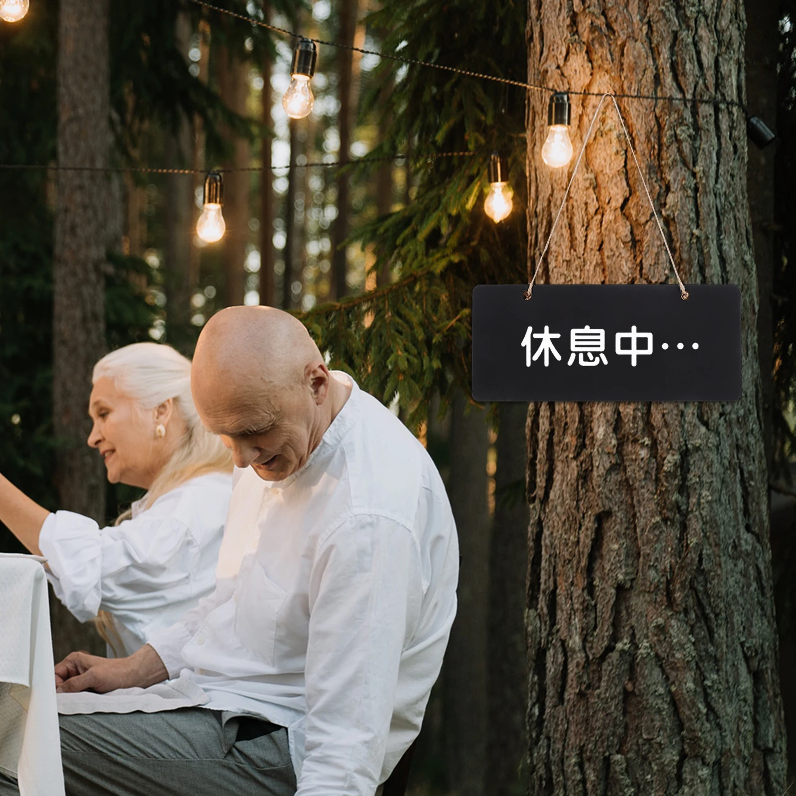 

10Pcs Small Hanging Chalkboard Wooden Erasable Message Sign Boards Door Wall Memo Board Restaurant Shop Hanging Chalkboard