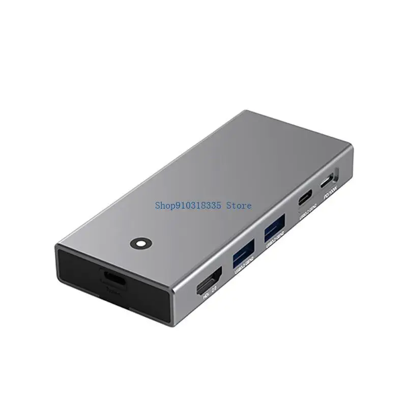  UsbC Hub M.2 TypeC Docking Station 4K Display Fast Charging HDMIcompatible2.0 view 5