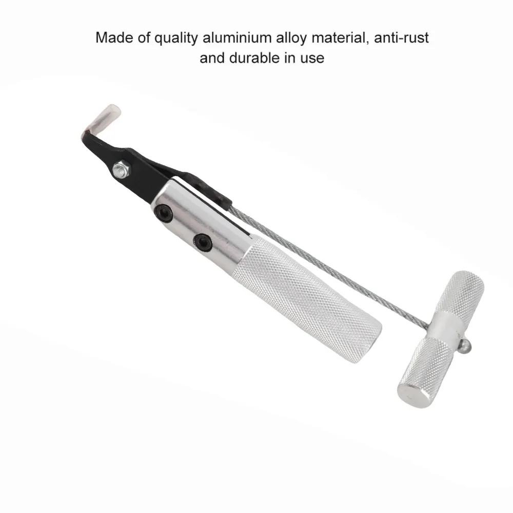 Aluminum Alloy Handle Windshield Remover Tool Multi-Function Blade Professional Grade Steel Blade Windshield Broach Tool