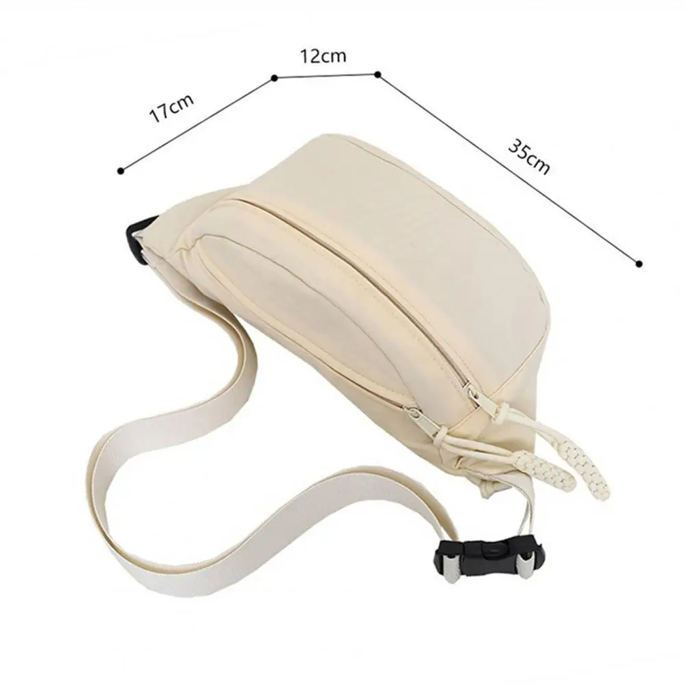 Женская нагрудная сумка в форме полумесяца, новая ткань Оксфорд, поясные сумки большой вместимости, водонепроницаемые многофункциональные поясные сумки для бега, спортивные сумки