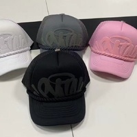 Fashion Unisex Sy World Cap Letter Embroidery Baseball Net Caps Spring Summer Outdoor Adjustable Casual Hats Sunscreen Hat