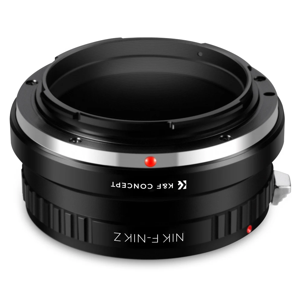 K&F Concept Nik-Nik Z Lens Adapter Ring for Nikon F/AF AI AI-S Lens to Nikon Z6 Z7 Mount Camera for Nikon Z5 Z6 Z7 Z6ii Z7ii