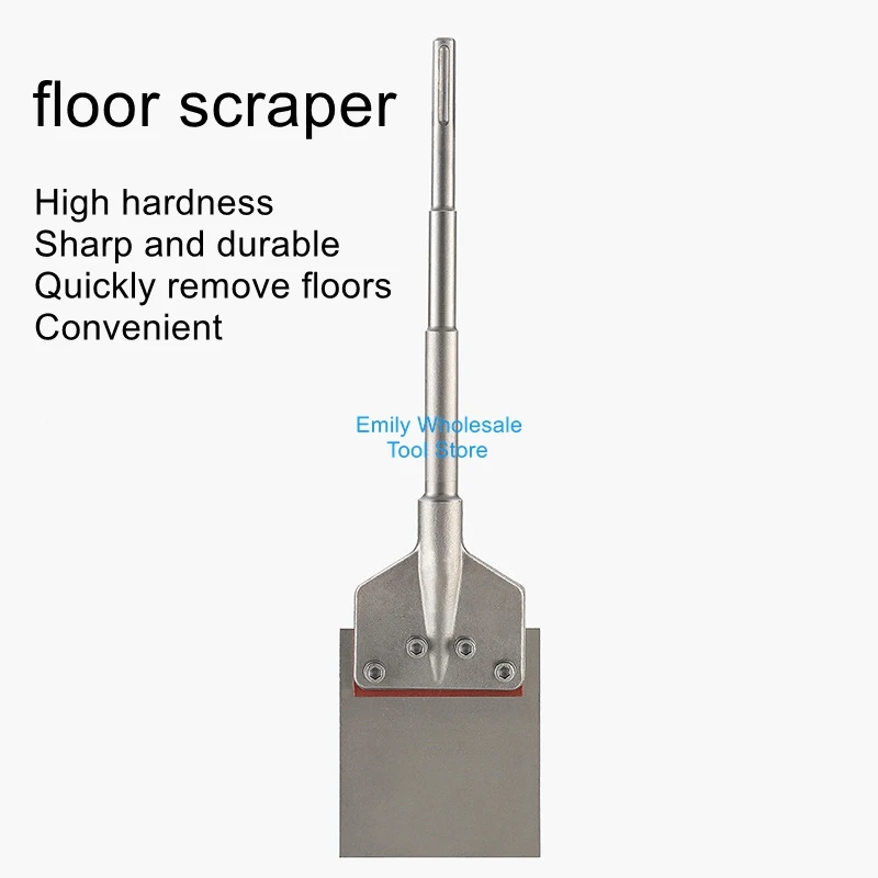 SDS MAX Electric Hammer Chisel 6 Inch Floor Scraper Removable Tile Chisel Floor Removal Tool