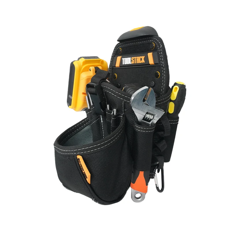 TOOLSTACK TSK-20LX الحفر الكبير الحافظة الحقيبة متخصص اليد حفر حزام الحقيبة إصلاح تركيب المحمولة تخزين أداة حقيبة