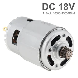 RS775 DC Motor High Power Reciprocating Saw Motor with 11 Tooth Gear for Electric Saber Saw Handheld Cutting Saw