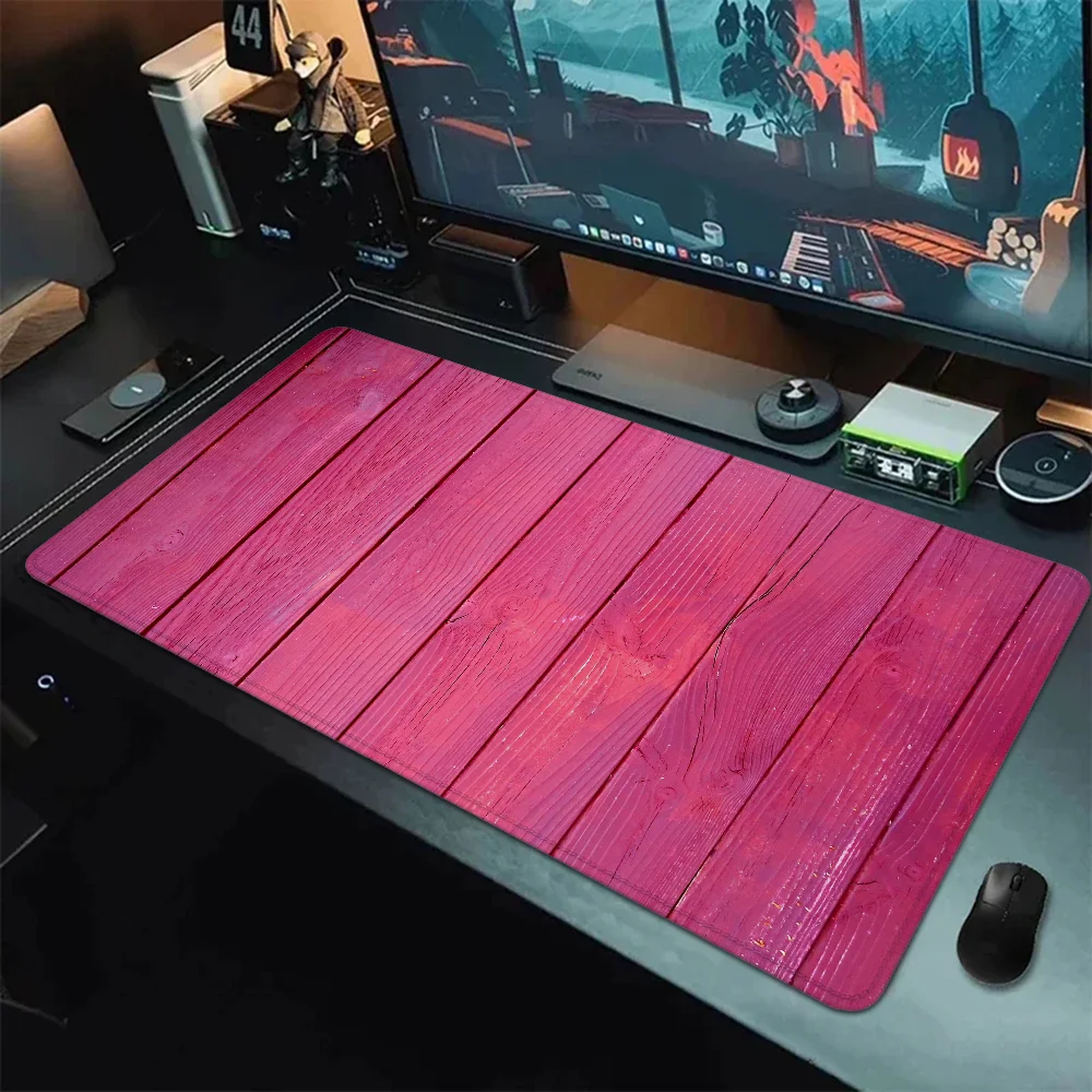 Coloured Wood Stripes Mousepad Gamer Mouse Pad Gaming Accessories Office Accessories for Desk Mat Mats Keyboard Xxl Large Mause