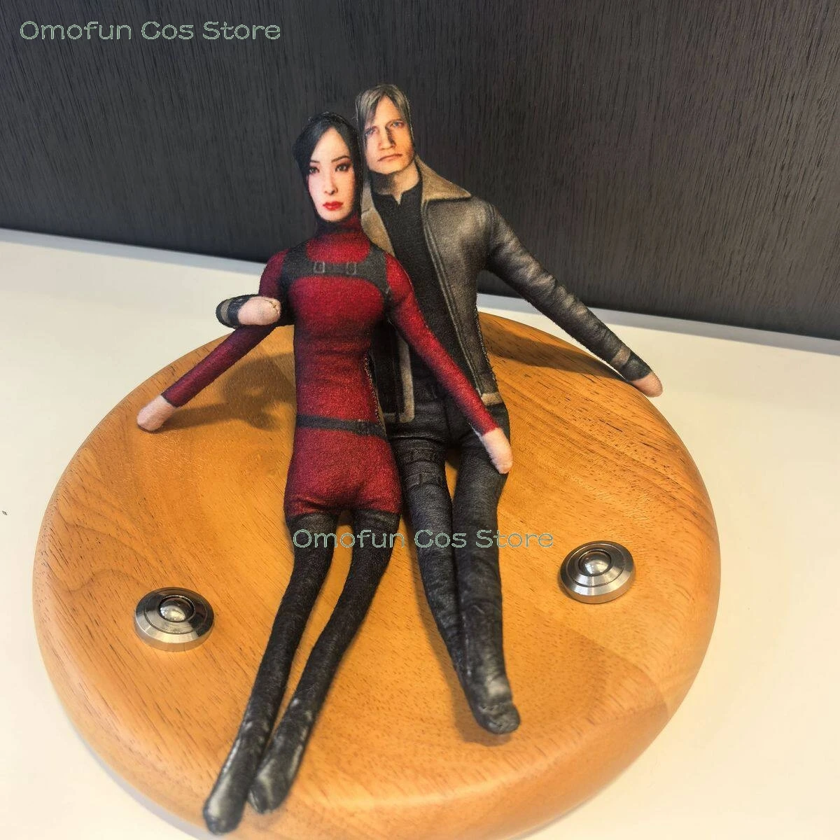 

Re9 REQ Abstract Doll Leon & Ada Wong Merchandise Built-in Skeleton Poseable Figure Evil Requiem Halloween Game Gift Funny Dol