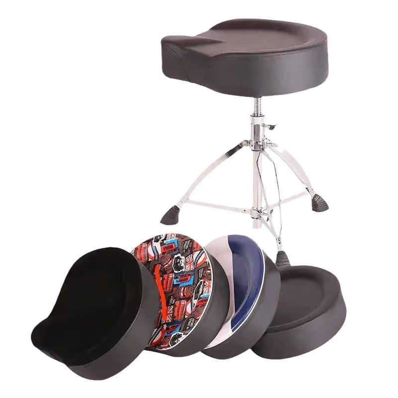 Drum Stool Can Be Raised and Lowered, Thickened and Supported, Suitable for Children and Adults