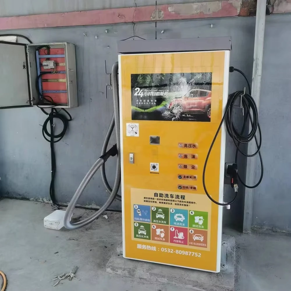 Self-Service Car Wash Machine Equipment High Pressure Water Pump with Snow Foam Lance for Auto Repair Shop