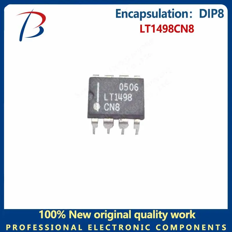 

5PCS LT1498CN8 Operational amplifier package DIP8 straight plug-in silk screen LT1498