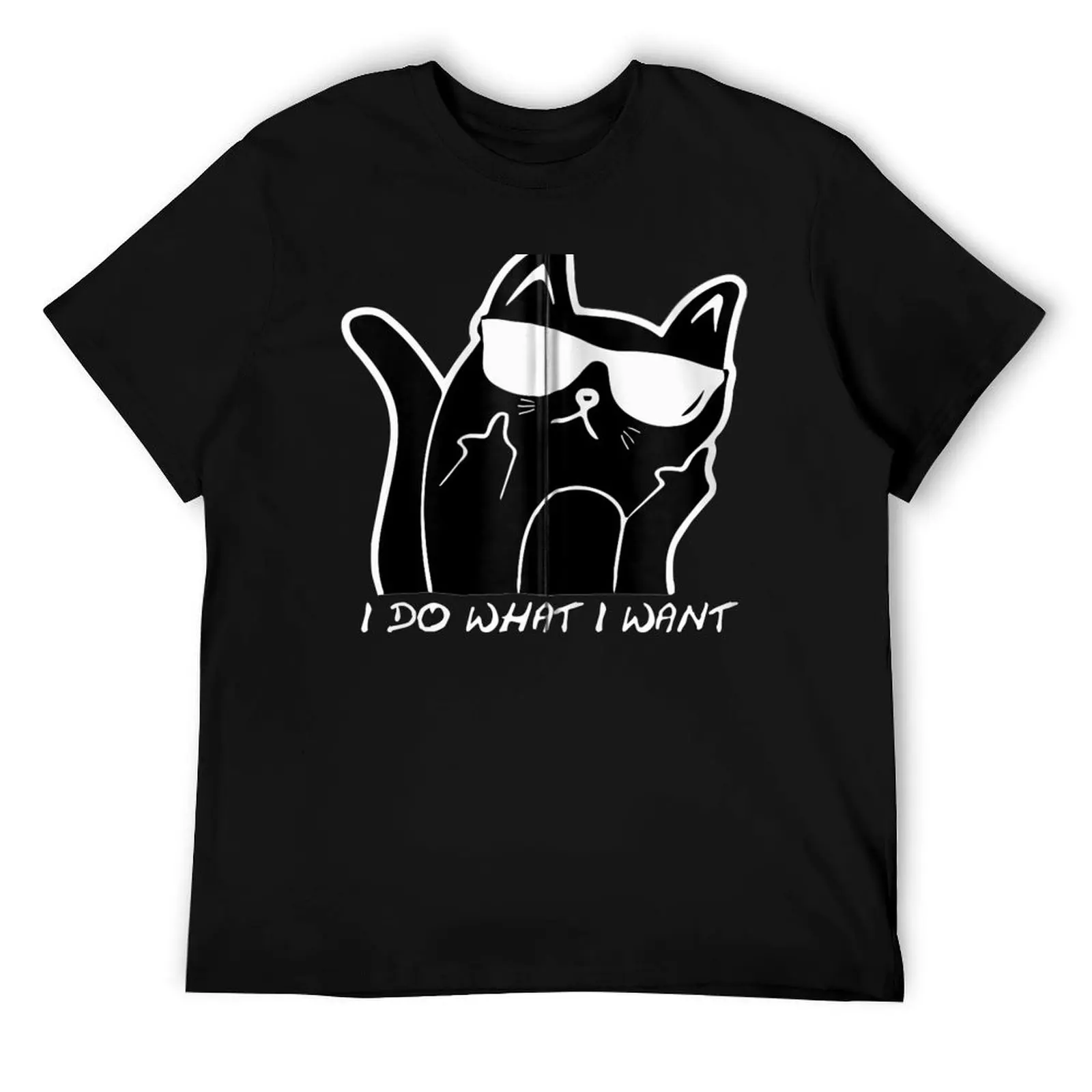 

Funny Sarcastic Cat I Do What I Want Men Women Adults Gift Zip Hoodie T-Shirt man t shirt cotton essential t shirt T-Shirt