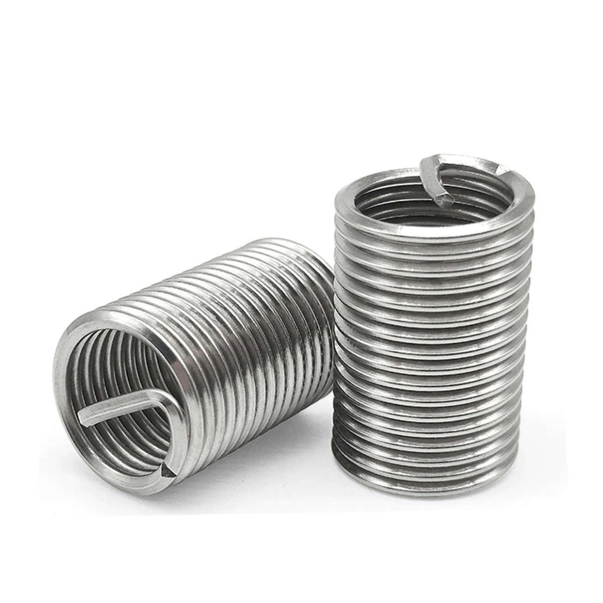 

20pcs 304 Repair Stainless Steel M18 M20 M22 M24 Wire Thread Insert Screw Bushing M18*1.5 M20*1.5 M22*1.5 M24*1.5