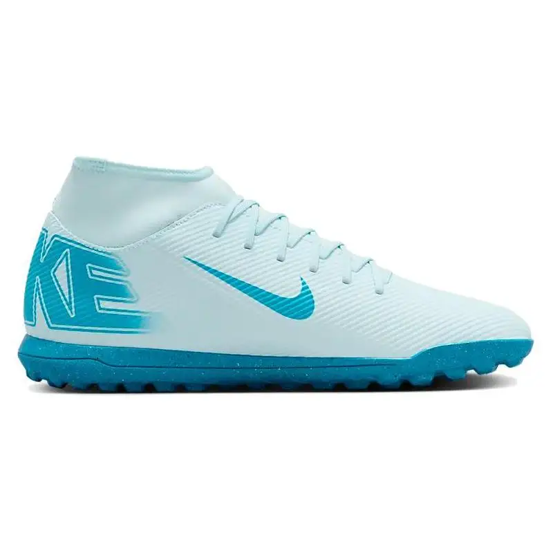 Nike Nike Mercurial Superfly 10 Football Shoes Men Mid-top Glacier Blue / Orbit Blue Sneakers shoes FQ8317-400