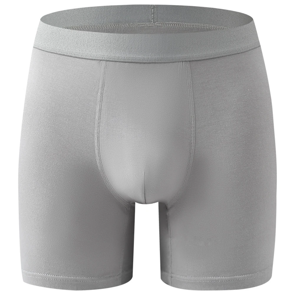 Men Long Leg Boxers Breathable Lingerie Ultra Hot Adult Underwear Underpants Unisex Panties Boxershorts Trunks Men's Clothing