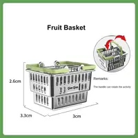 Maison de course domestique, accessoires de tir miniatures, modèle de cafetière réaliste, ornements de supermarché bricolage, accessoires de meubles 3