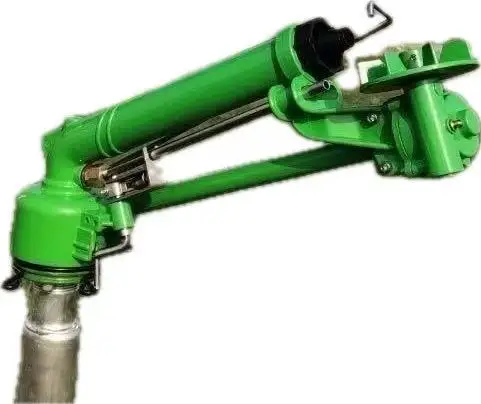 360° Gear-Driven Agricultural & Garden Rain Gun Sprinkler, 62M Long-Throw, DN40/50 Impact Irrigation System