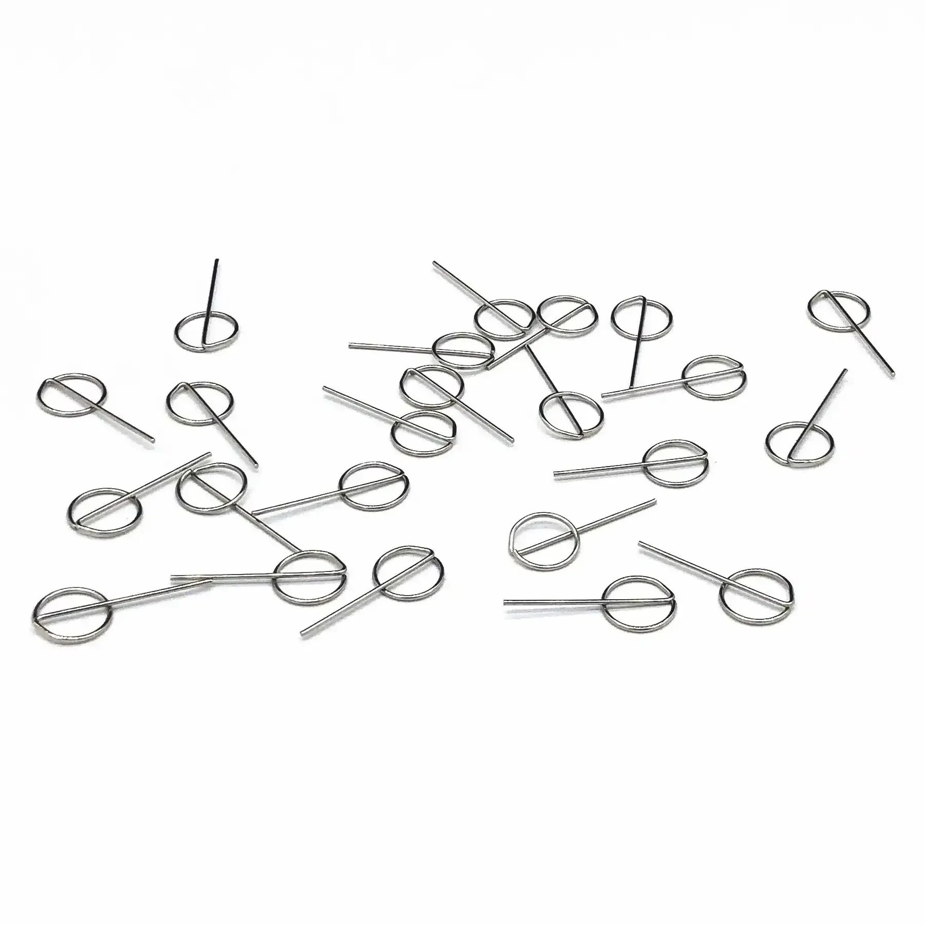 Agulha de cartão personalizada de alta qualidade para telefones celulares Android e Apple Produto de metal com pino de aço inoxidável superior