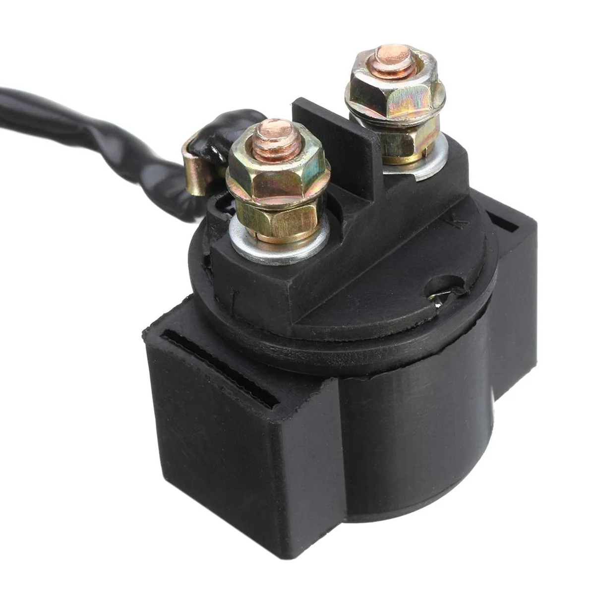 Black Motorcycle Electrical Starter Solenoid Relay Switches For Aprilia Rsv 1000 Tuono Mille Ap8112927 150 Amp