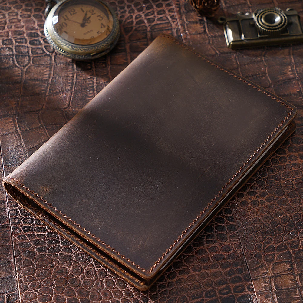 Passport Cover Genuine Leather Handmade Travel Passport Wallet Card Holders Vintage Passport Case