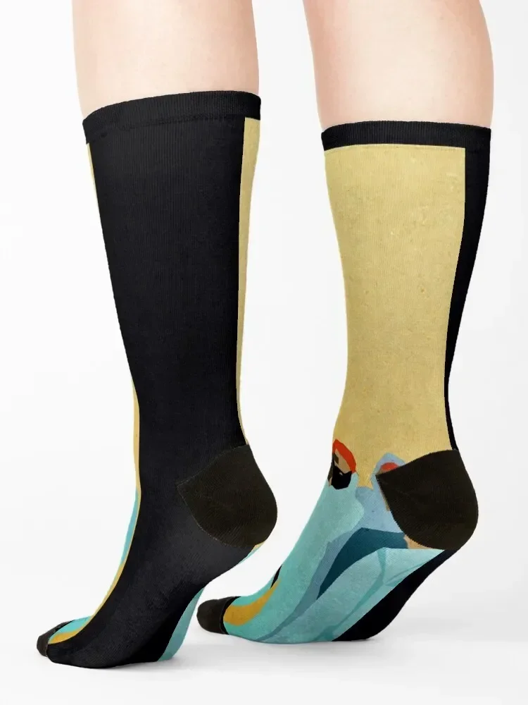 Team Zissou. Socks Stockings man professional running custom sports cute Women's Socks Men's