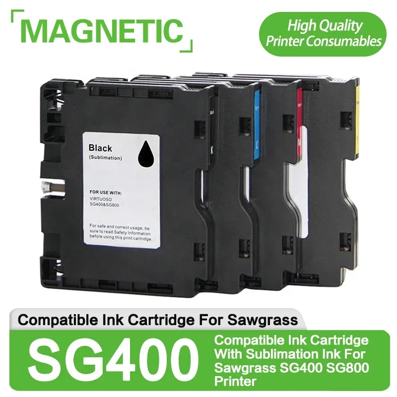 Nuevo para Sawgrass SG400 cartucho de tinta de inyección de tinta Compatible con sublimación de Color Premium SG400 SG800 para impresora SawGrass Virtuoso