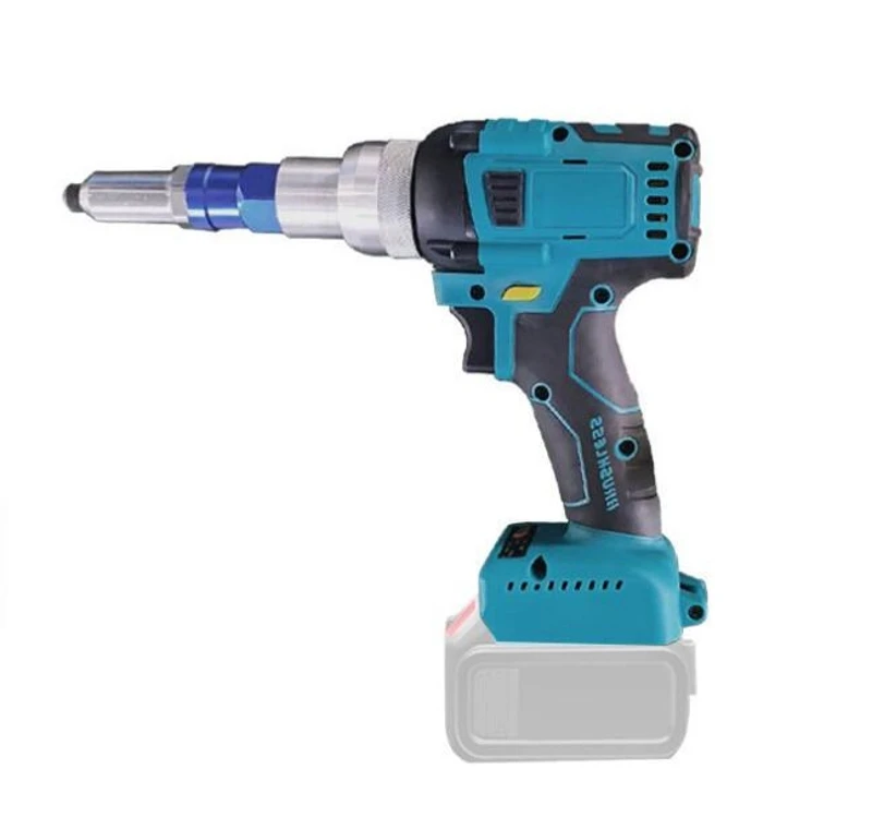 Электрический пистолет для заклепок и гаек для Makita, батарея 18 В, 2,4-4,8 мм, бесщеточная дрель, вставка, автоматический клепальный инструмент, отвертка, электроинструмент