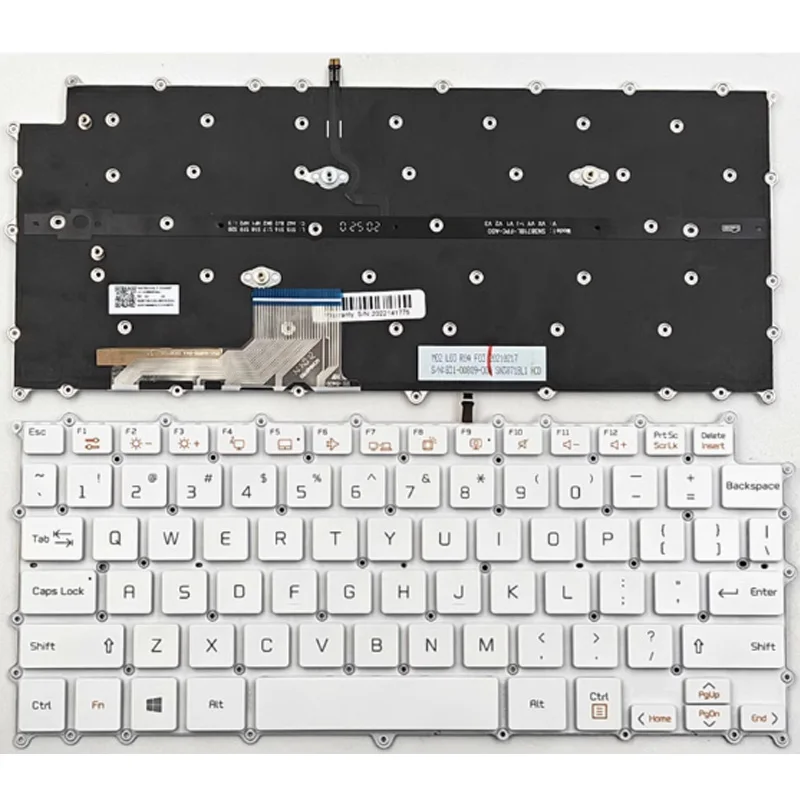 

For LG 13Z980 13z990 14z980 14z990 notebook keyboard with backlight