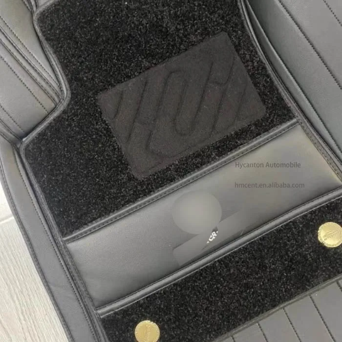 カスタム高品質二層車本革フットマットメルセデス · ベンツ GLB 2020-2024 車のフロアマット