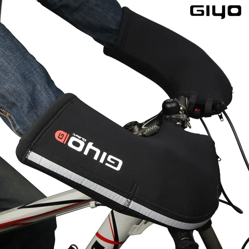 GIYO Winter Mountain Road Bicycle Bar Mitts Glove Bike Handlebar Mittens Warmer Cover Cycling Coldproof Hand Warmer Equipment