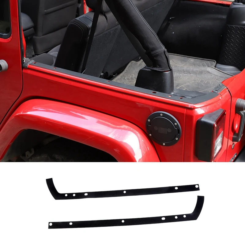 

Rear Body Tub Rail Protector Trunk Cargo Shelf Side Cover For Jeep Wrangler JK 2011-2017 4 Door Cargo Bed Side Covers Parts