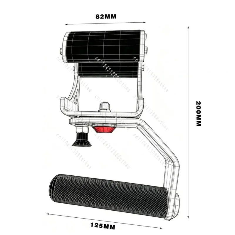 Lat Pulldown - 360° Rotating Handles (Pair) Adjustable & Lockable Multi-Functional Gym Cable Attachments for Back Training