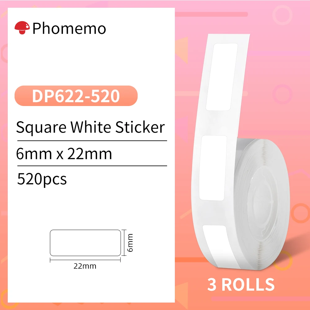 【Buy 2 Get 20% Off】Phomemo D30 Self-Adhesive Sticker Paper Compatible D30 Wireless Handheld Label Machine Easy to Use For Home image 3