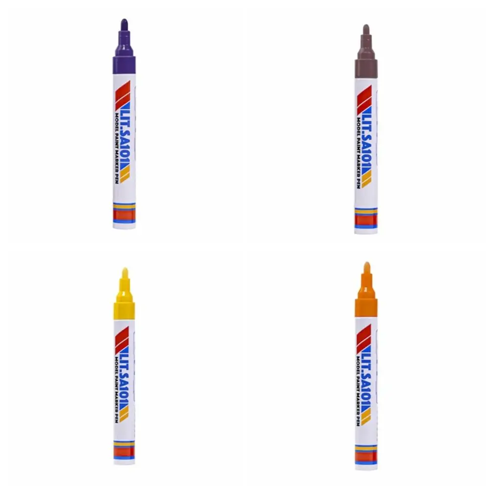 สีสัน MARKER ปากกากันน้ําหิน Markers Art MARKER ปากกาชุด Scratch Repair น้ํามันถาวร MARKER DIY กาวเรซิ่น