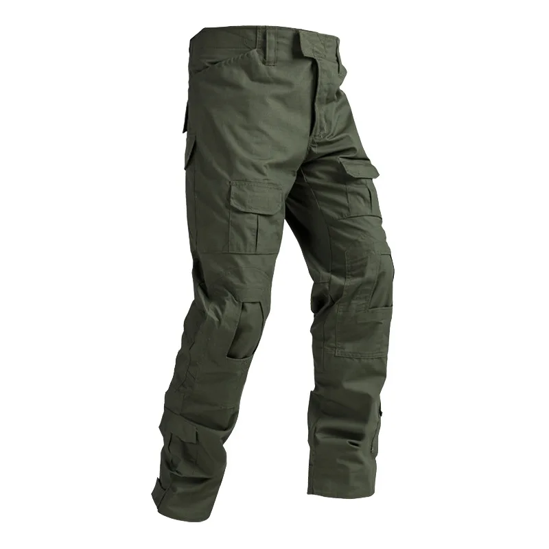 

Men Combat Pants With Knee Pads Tactical Cargo Sport Trousers Camouflage Multicam Trekking Hunting Clothes