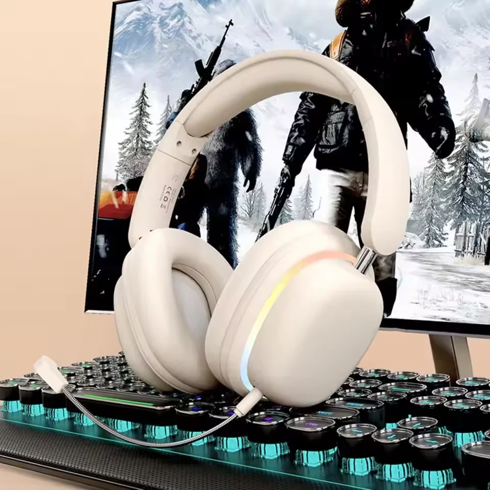 Novo SY-T3 bluetooth 5.3 fone de ouvido sem fio com hd destacável microfone estéreo alta fidelidade subwoofer música fone de ouvido com cancelamento de ruído