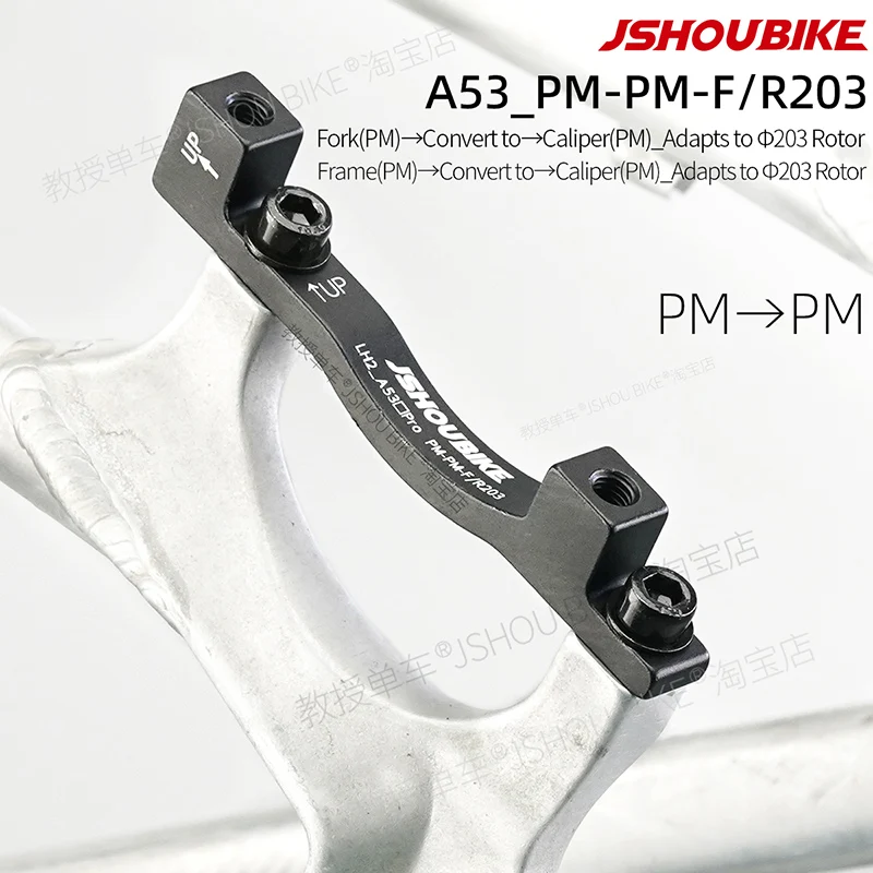 PM/IS MTB Disc Brake Mount Adapter 140mm 160mm 180mm 203mm Rotor Mountain Bike Fork Frame Rear Caliper Converter For Shimano