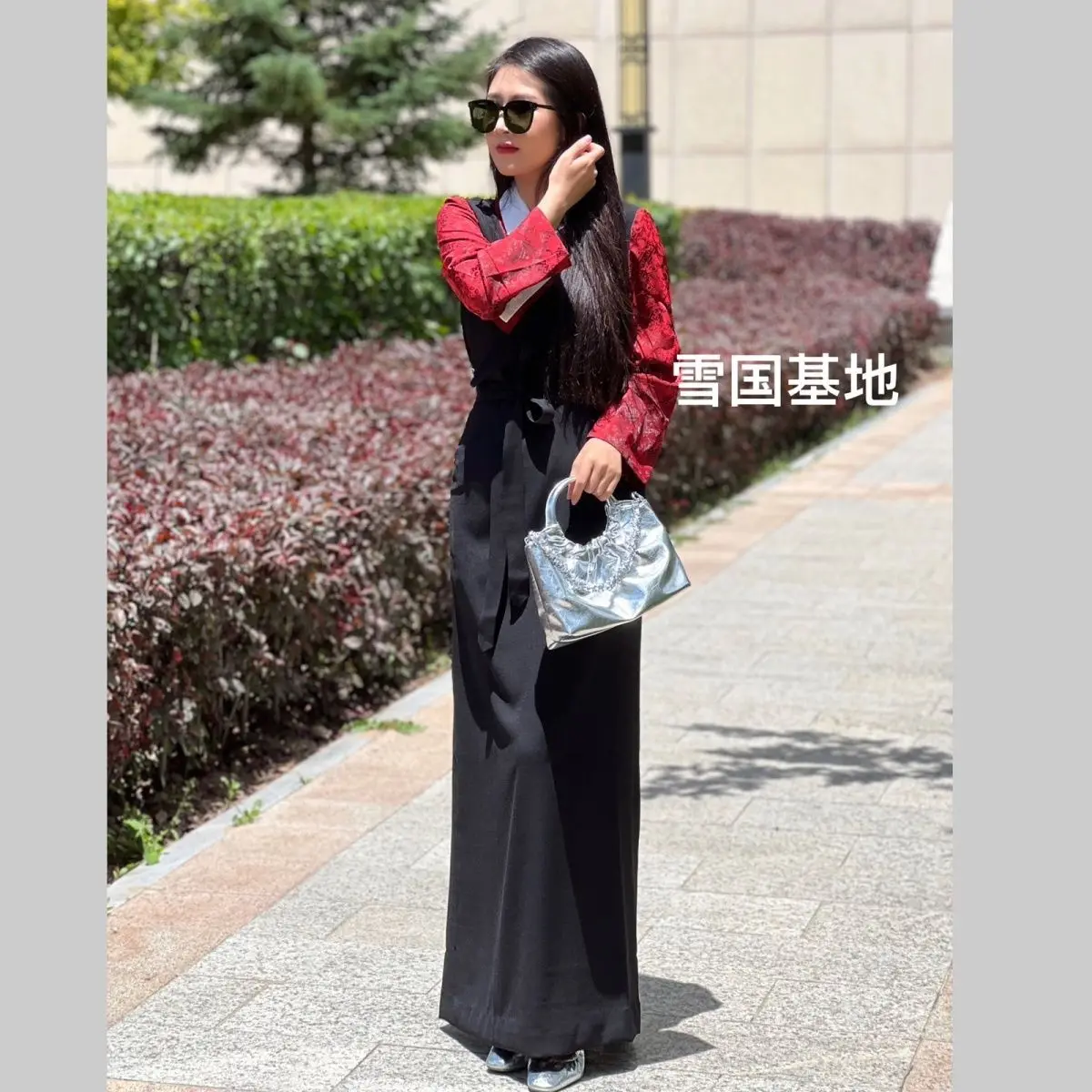 新しいエスニックボーラチベット気質服女性のツーピースチベット服