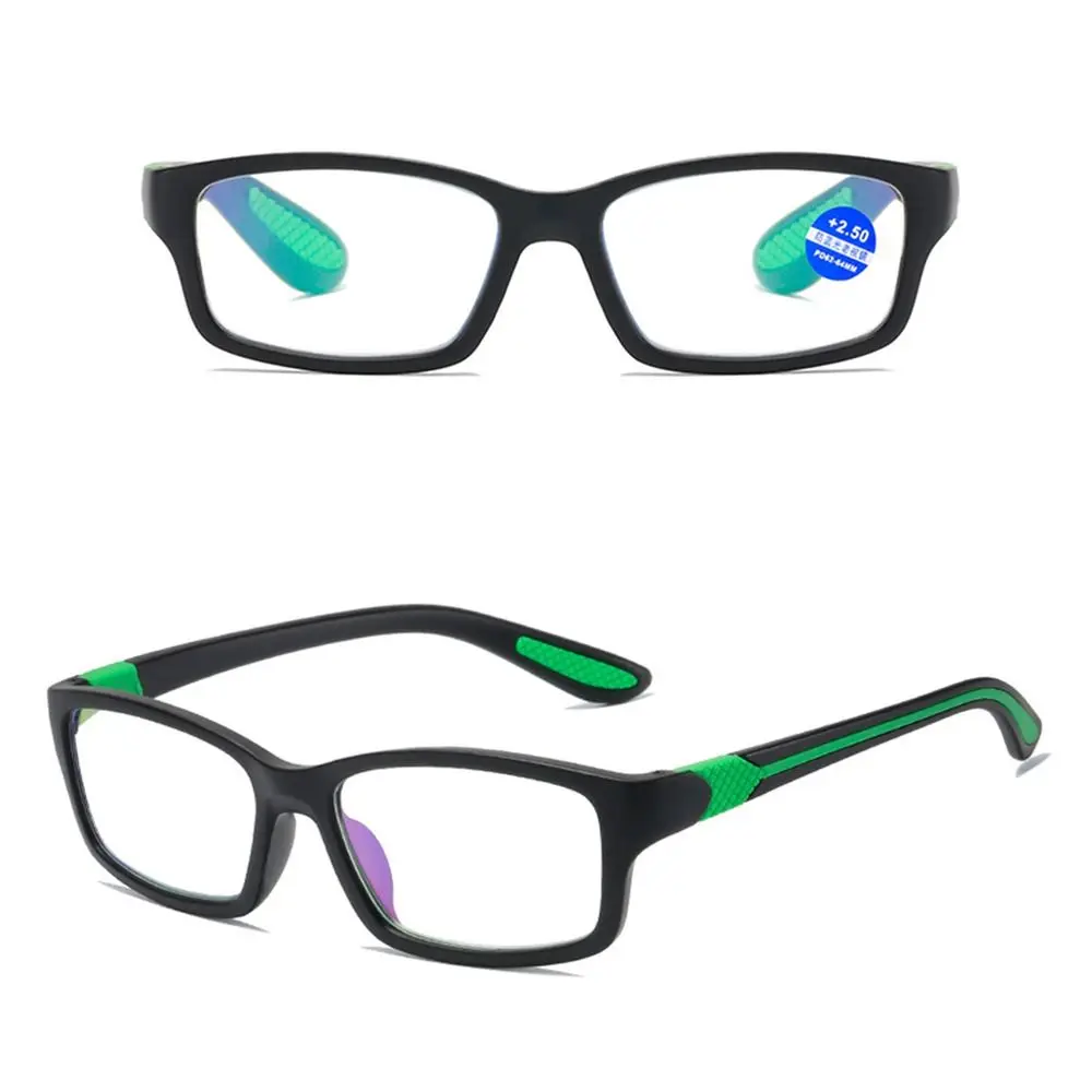 

Очки для чтения с защитой от синего света, блокирующие синий свет, сверхлегкие квадратные очки TR90, защита глаз, спортивные очки для дальнозоркости