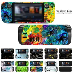 DIY Aesthetic Skin Vinyl for Steam Deck Console Full Set Protective Decal Wrapping Cover For Valve Console Premium Stickers